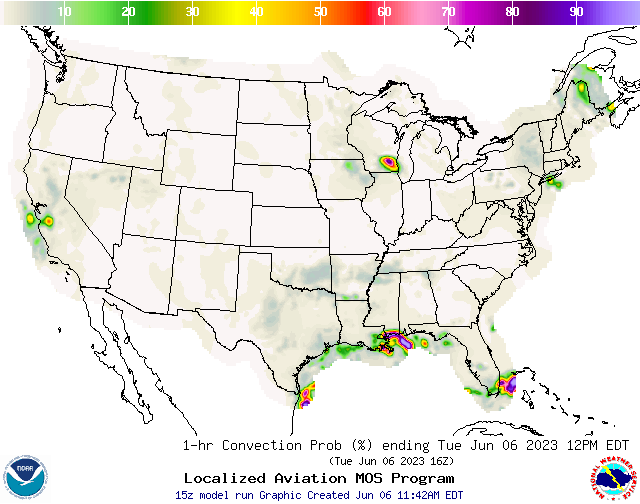Convection Forecast Graphic